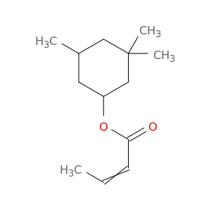 2-Butenoic acid, 3,3,5-trimethylcyclohexyl ester