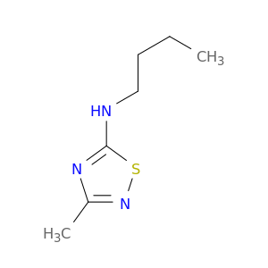 1,2,4-Thiadiazol-5-amine, N-butyl-3-methyl-