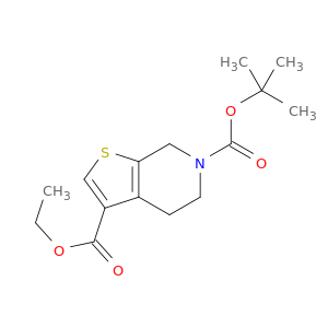 6-N-BOC-4,5,6,7-四氢噻吩并[2,3-C]吡啶-3-甲酸乙酯
