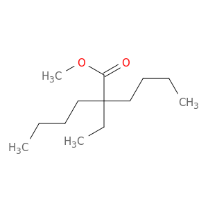 Hexanoic acid,2-butyl-2-ethyl-, methyl ester