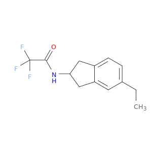 N-(5-乙基-2,3-二氢-1H-茚-2-基)-2,2,2-三氟乙酰胺