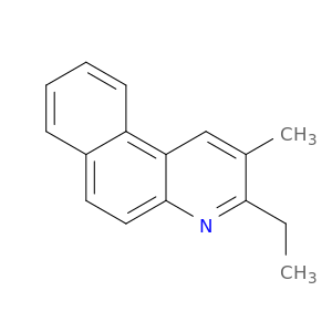 Benzo[f]quinoline, 3-ethyl-2-methyl-