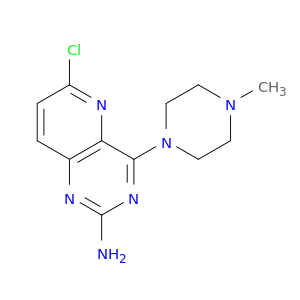 Pyrido[3,2-d]pyrimidin-2-amine, 6-chloro-4-(4-methyl-1-piperazinyl)-