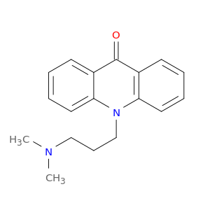 9(10H)-Acridinone,10-[3-(dimethylamino)propyl]-