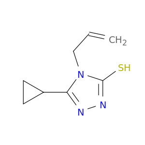 4-Allyl-5-cyclopropyl-4H-1,2,4-triazole-3-thiol