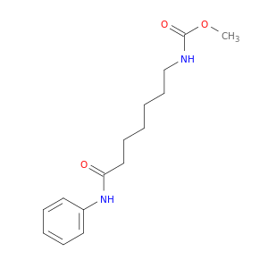 Carbamic acid, [7-oxo-7-(phenylamino)heptyl]-, methyl ester
