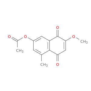 1,4-Naphthalenedione, 7-(acetyloxy)-2-methoxy-5-methyl-