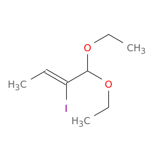 2-Butene, 1,1-diethoxy-2-iodo-, (Z)-