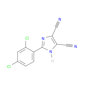 1H-Imidazole-4,5-dicarbonitrile, 2-(2,4-dichlorophenyl)-