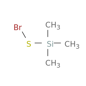 Silanesulfenyl bromide, trimethyl-