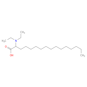 Hexadecanoic acid, 2-(diethylamino)-