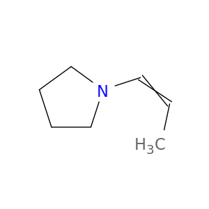 Pyrrolidine, 1-(1-propenyl)-
