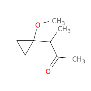 2-Butanone, 3-(1-methoxycyclopropyl)-