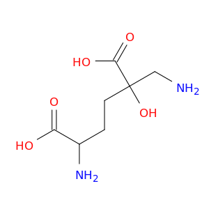 Hexanedioic acid, 5-amino-2-(aminomethyl)-2-hydroxy-