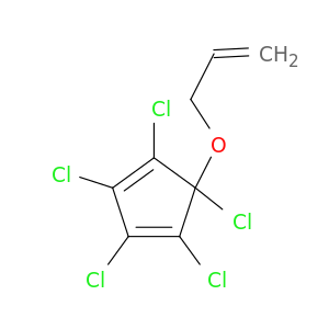 1,3-Cyclopentadiene, 1,2,3,4,5-pentachloro-5-(2-propenyloxy)-