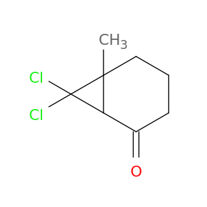 Bicyclo[4.1.0]heptan-2-one, 7,7-dichloro-6-methyl-