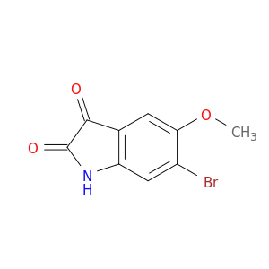 6-Bromo-5-methoxyindoline-2,3-dione
