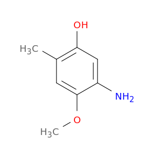 Phenol,  5-amino-4-methoxy-2-methyl-