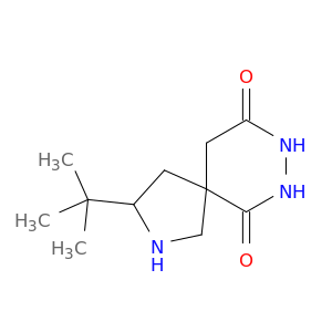 2,7,8-Triazaspiro[4.5]decane-6,9-dione, 3-(1,1-dimethylethyl)-
