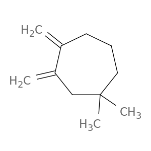 Cycloheptane, 1,1-dimethyl-3,4-bis(methylene)-