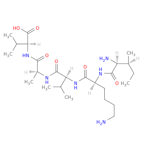 L-异亮氨酰-L-赖氨酰-L-缬氨酰-L-丙氨酰-L-缬氨酸