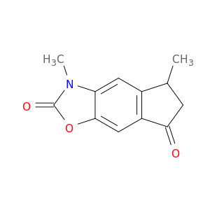 2H-Indeno[5,6-d]oxazole-2,7(3H)-dione, 5,6-dihydro-3,5-dimethyl-