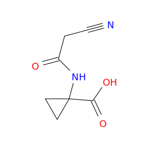 Cyclopropanecarboxylicacid, 1-[(cyanomethyl)formylamino]-