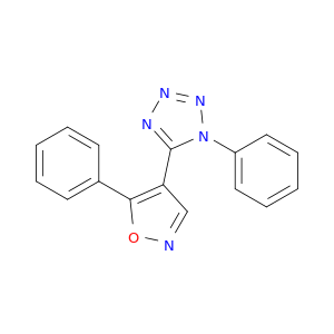 1H-Tetrazole, 1-phenyl-5-(5-phenyl-4-isoxazolyl)-