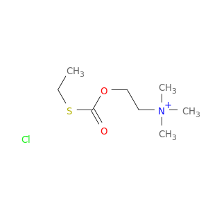 Ethanaminium, 2-[[(ethylthio)carbonyl]oxy]-N,N,N-trimethyl-, chloride