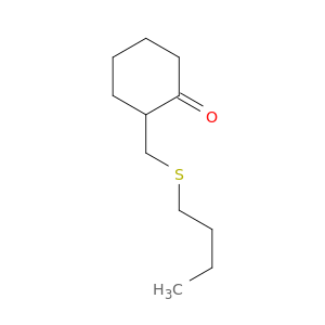 Cyclohexanone, 2-[(butylthio)methyl]-