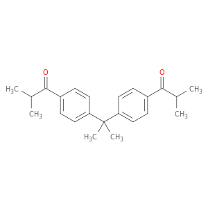 1-Propanone, 1,1'-[(1-methylethylidene)di-4,1-phenylene]bis[2-methyl-