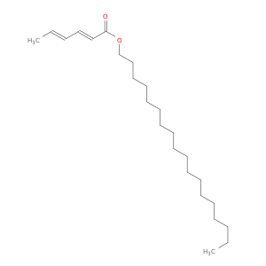 2,4-Hexadienoic acid, octadecyl ester, (2E,4E)-