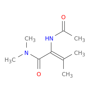2-Butenamide, 2-(acetylamino)-N,N,3-trimethyl-