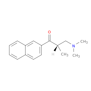 1-Propanone, 3-(dimethylamino)-2-methyl-1-(2-naphthalenyl)-, (2S)-