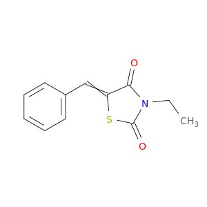 2,4-Thiazolidinedione, 3-ethyl-5-(phenylmethylene)-