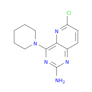 Pyrido[3,2-d]pyrimidin-2-amine, 6-chloro-4-(1-piperidinyl)-