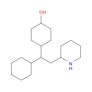 Cyclohexanol,4-[1-cyclohexyl-2-(2-piperidinyl)ethyl]-