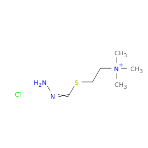 Ethanaminium, 2-[(aminoiminomethyl)thio]-N,N,N-trimethyl-, chloride