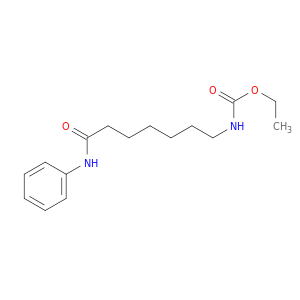Carbamic acid, [7-oxo-7-(phenylamino)heptyl]-, ethyl ester