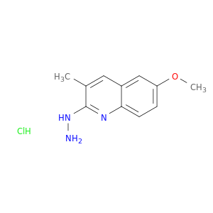 2-Hydrazino-6-methoxy-3-methylquinoline Hydrochloride