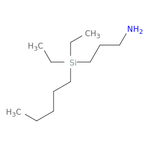 1-Propanamine,3-(diethylpentylsilyl)-