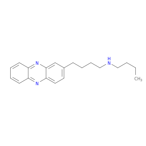 2-Phenazinebutanamine, N-butyl-