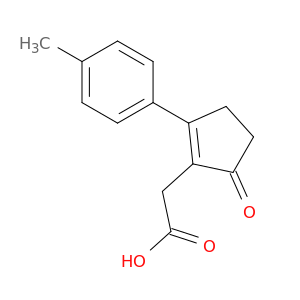 2-(5-Oxo-2-(p-tolyl)cyclopent-1-en-1-yl)acetic acid