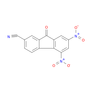 9H-Fluorene-2-carbonitrile, 5,7-dinitro-9-oxo-
