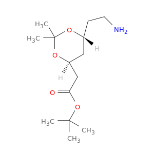 1,1-二甲基乙基(4s,6r)-6-(2-氨基乙基)-2,2-二甲基-1,3-二恶烷-4-乙酸酯