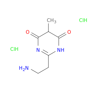 2-(2-氨基乙基)-5-甲基-1,4,5,6-四氢嘧啶-4,6-二酮二盐酸盐