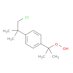 Hydroperoxide, 1-[4-(2-chloro-1,1-dimethylethyl)phenyl]-1-methylethyl