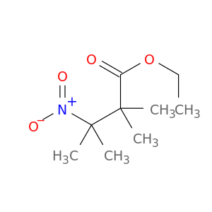Butanoic acid, 2,2,3-trimethyl-3-nitro-, ethyl ester