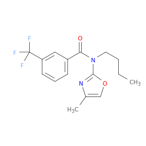 Benzamide, N-butyl-N-(4-methyl-2-oxazolyl)-3-(trifluoromethyl)-