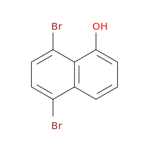 5,8-dibromo-1-naphthalenol